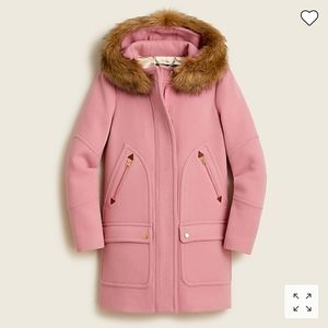 🎈RARE🎈 New J.Crew Chateau Parka in Stadium-Cloth Wool 0P